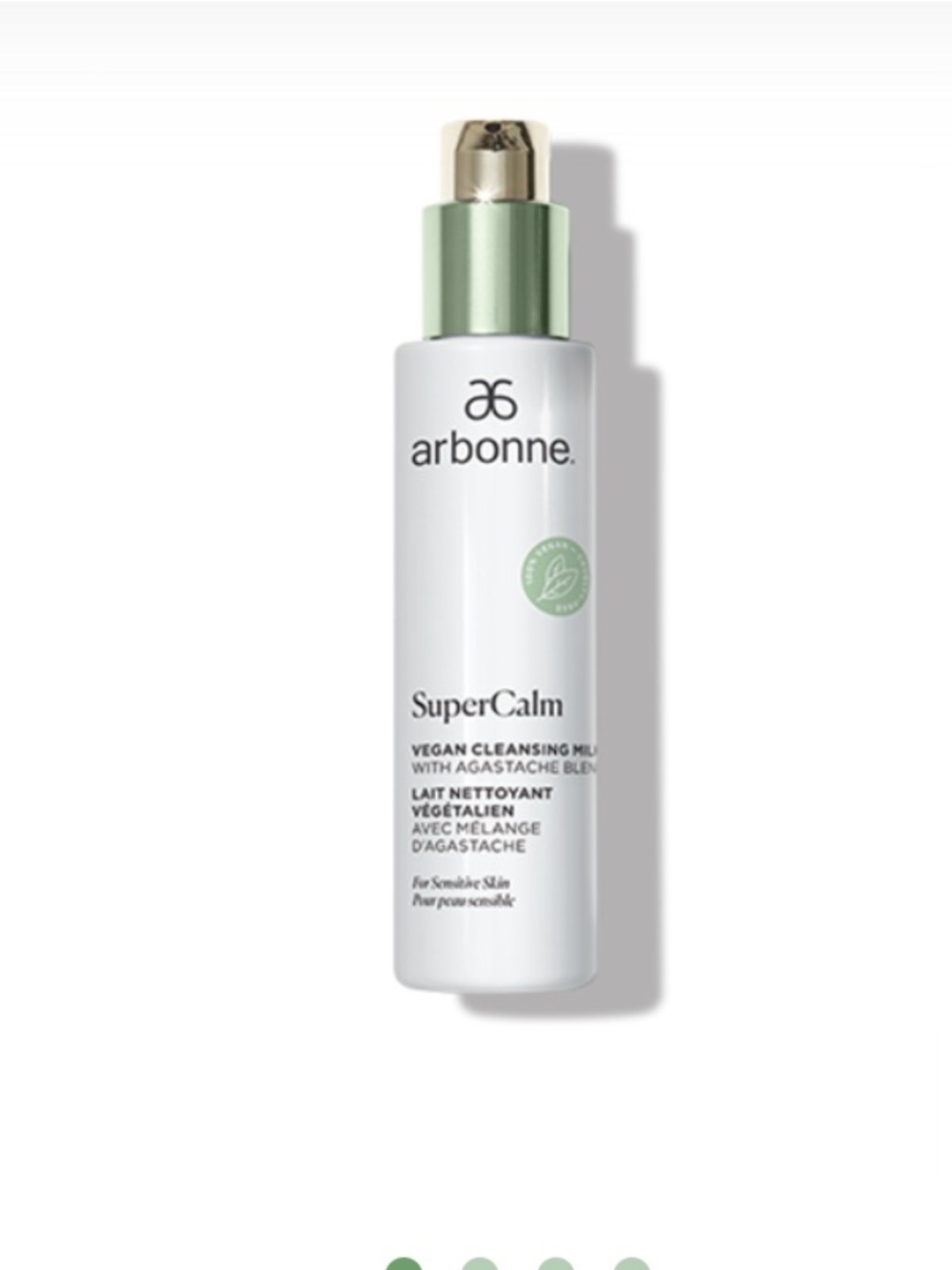 Arbonne SuperCalm Vegan Cleansing Milk